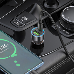 شارژر فندکی 43 وات هوکو مدل NZ12A USB