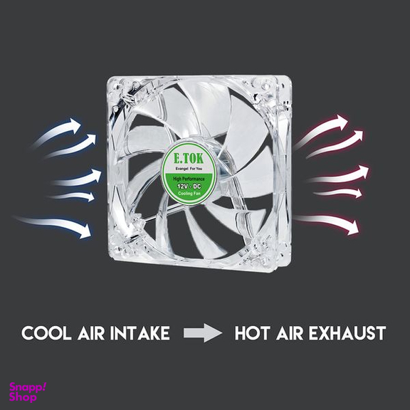 فن کیس ایتوک مدل 12-Ventilador