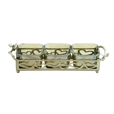 اردو خوری نیکل سالینو مدل سه خانه کد N-8043
