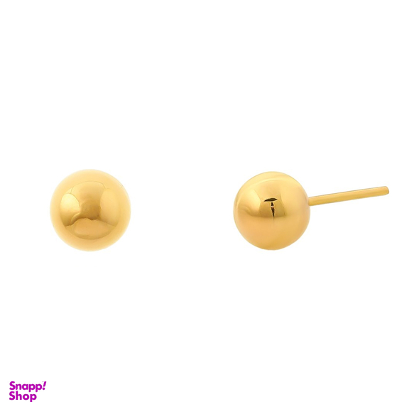 گوشواره طلا 18 عیار زنانه میو گلد مدل گوی کد E195