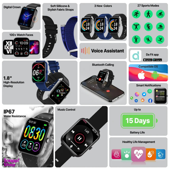 ساعت هوشمند پرومیت مدل XWatch B18