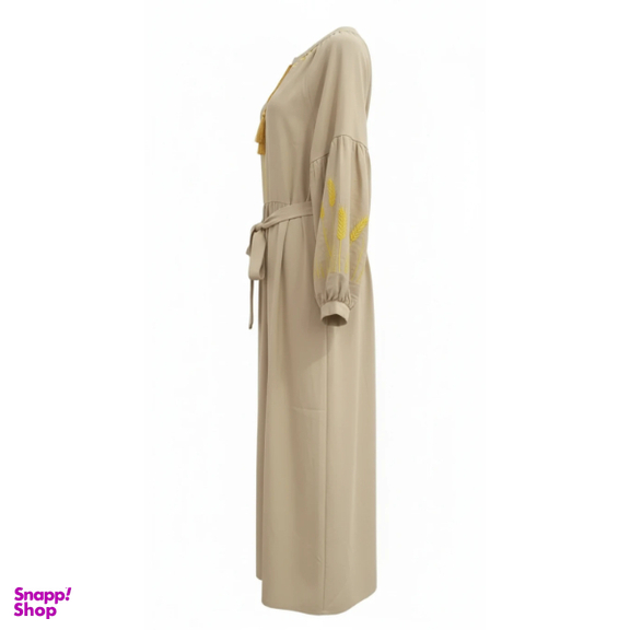 پیراهن زنانه کد 225 رنگ کرم