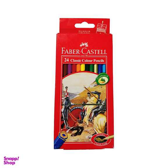 مداد رنگی فابر کستل 24 رنگ