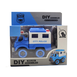 ساختنی ناب سل مدل ماشین بازی پلیس شهری به همراه پیچ گوشتی