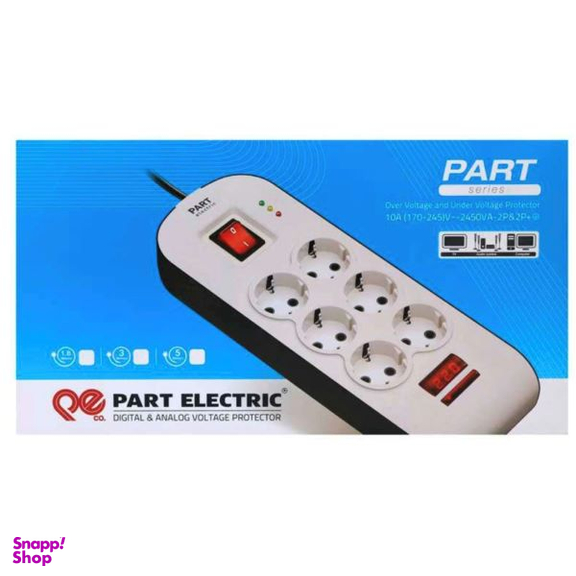 محافظ شش خانه ارت دار آنالوگ پارت الکتریک مدل 8804