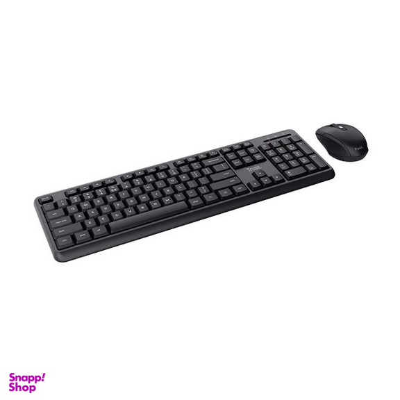کیبورد و ماوس بی سیم تراست مدل YMO SILENT WIRELESS