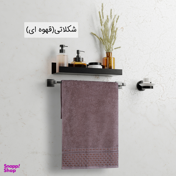 حوله حمام دنیز طرح امرالد سایز 100×150 سانتی متر