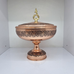 شکلات خوری قلمزنی مدل تک پایه کد TP-1000-1309-1