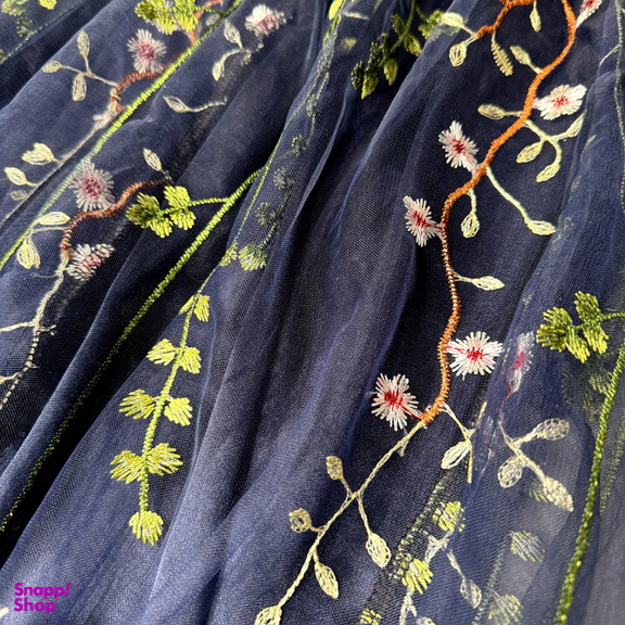 دامن زنانه مدل goldoz005 رنگ سرمه‌ای