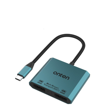 مبدل USB-C به Dual DP اونتن مدل OTN UC915