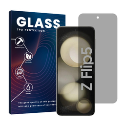 محافظ صفحه نمایش حریم شخصی گلس مدل Resistant مناسب گوشی موبایل سامسونگ Galaxy Z Flip5