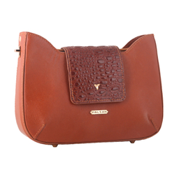 کیف دوشی و دستی زنانه چرم یلسان مدل راشا کد GAN-104-ASL