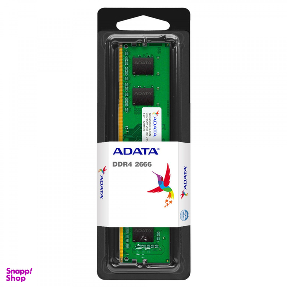 رم کامپیوتر DDR4 تک کاناله 2666 مگاهرتز ای دیتا مدل Premier ظرفیت 4 گیگابایت