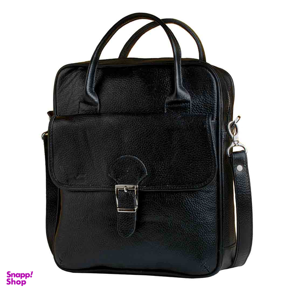 کیف دوشی چرم طبیعی زنانه آروین چرم کد AR-129