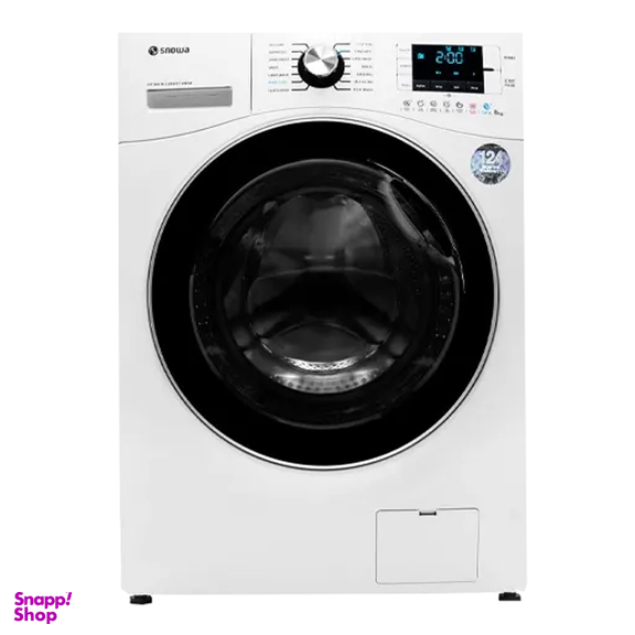 ماشین لباسشویی اسنوا مدل SWM-84W40 ظرفیت 8 کیلوگرم