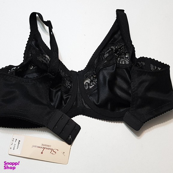 سوتین زنانه شاندرمن مدل Adonis فنردار کد 5080-2240-04 رنگ مشکی