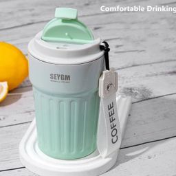 تراول ماگ مدل پاستیلی دورنگ ظرفیت 350 میلی لیتر