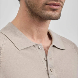 پولوشرت آستین کوتاه مردانه مدل GD-s-18532080 رنگ خاکی