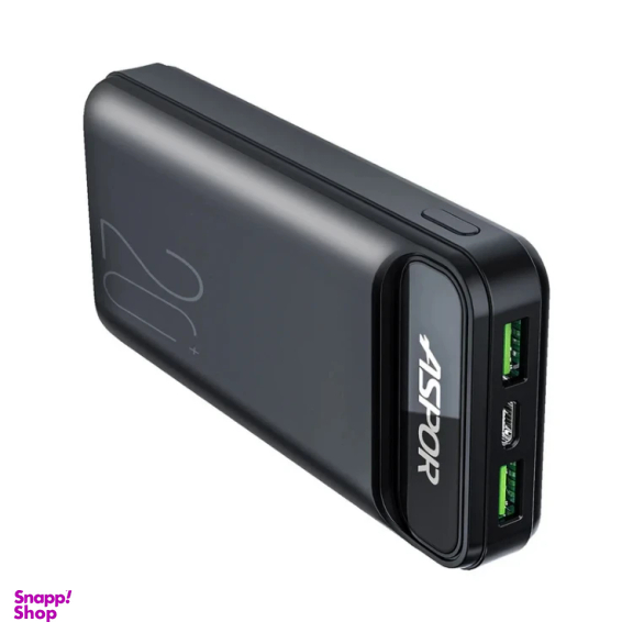 پاوربانک آسپور مدل A396 ظرفیت 20000 میلی آمپر ساعت