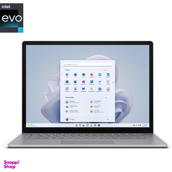 لپ تاپ 13.5 اینچ مایکروسافت مدل Surface 5-i5 1235U-16GB LPDDR5X-512GB SSD-Touc0h