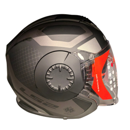 کلاه کاسکت ال اس تو کد Ls2 of570 verso matt black titanium