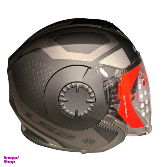 کلاه کاسکت ال اس تو کد Ls2 of570 verso matt black titanium