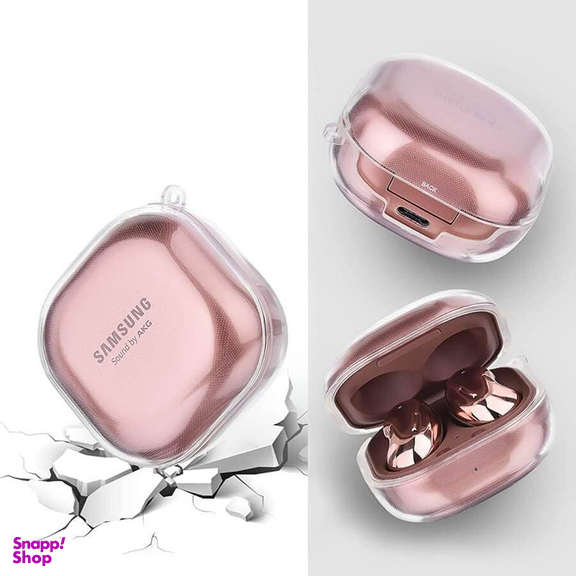 کاور مدل transparent مناسب هندزفری بلوتوثی سامسونگ Galaxy buds2/buds pro/buds live