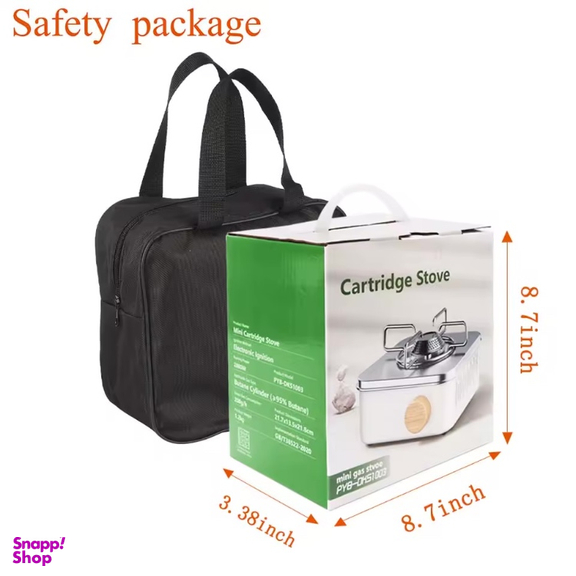 اجاق گاز مربعی سفری مدل Tec11