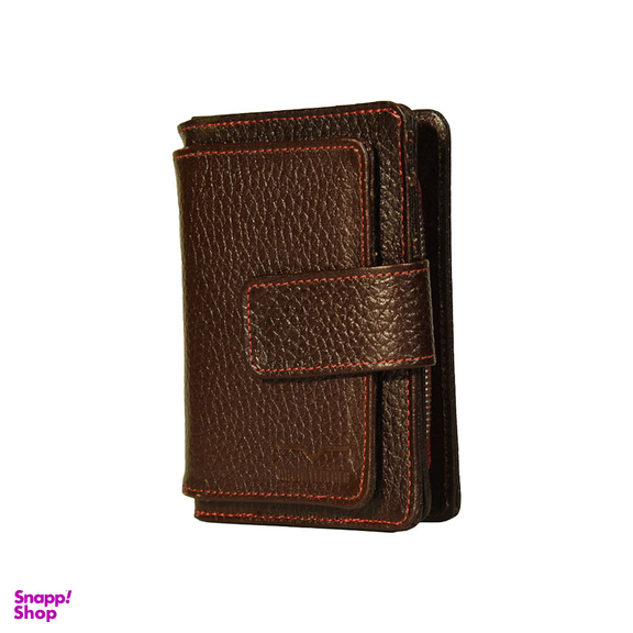 کیف پول چرم طبیعی زنانه آروین چرم کد AR-253