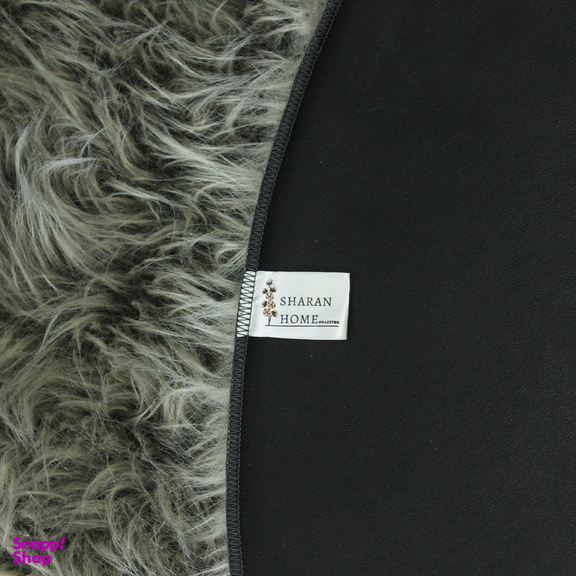 فرش ماشینی شاران هوم طرح خز پرز بلند فانتزی مدل اسفنج دار