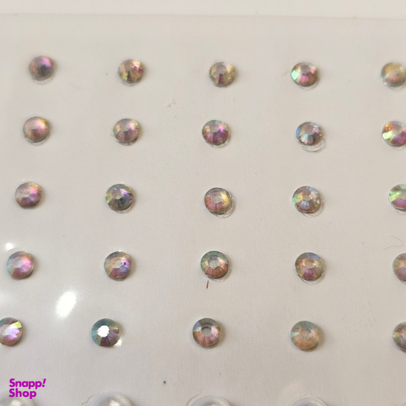 نگین چسبی صورت و ناخن مدل ستاره‌ای کد 88 بسته 70 عددی