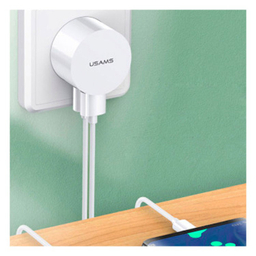 شارژر دیواری 10 وات 2 پورت یوسمز مدل US-CC080 T20