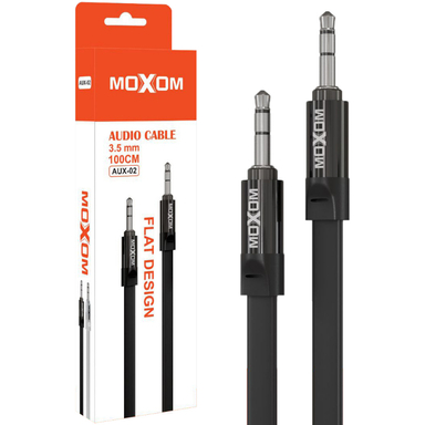 کابل صدا AUX Jack 3.5mm موکسوم مدل AUX-02 طول 1 متر