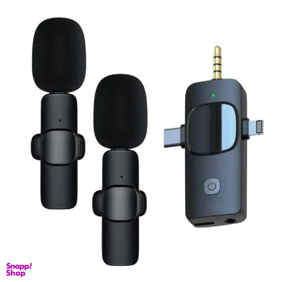 میکروفون وایرلس مدل 2 MIC مجموعه 2 عددی