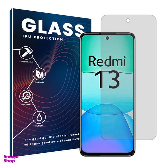 محافظ صفحه نمایش شفاف گلس مدل Resistant مناسب گوشی موبایل شیائومی Redmi 13