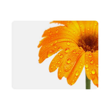 ماوس پد اطلس آبی طرح گل مدل T6995