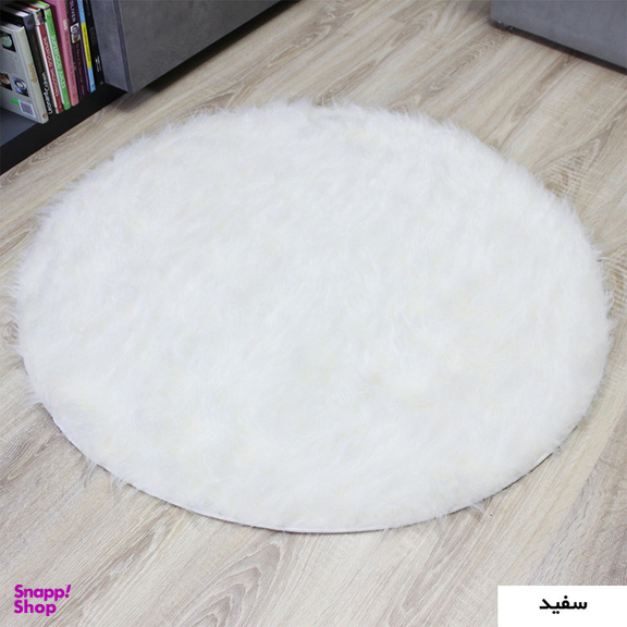 پادری شاران هوم طرح خز فانتزی مدل اسفنج دار سایز 100×100 سانتی متر