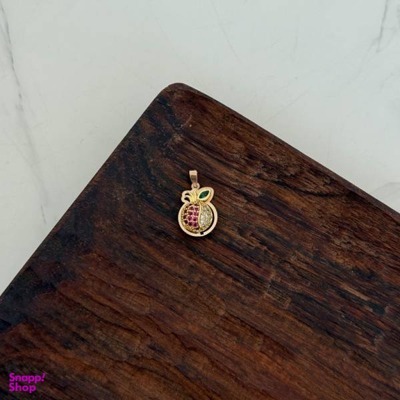 آویز گردنبند طلا 18 عیار زنانه اپال گلد مدل انار یلدا کد Z896