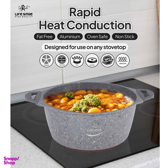 سرویس پخت و پز 10 پارچه لایف اسمایل مدل LIFEP13N-10