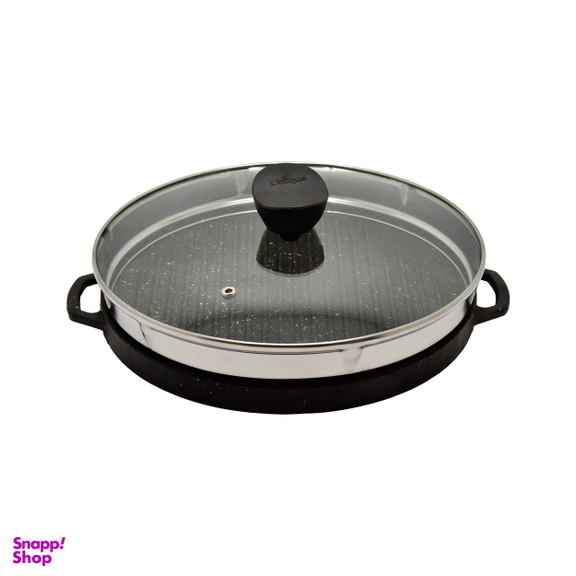 تابه گریل یونیک مدل گرد سایز 30 کد 6003