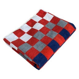 حوله دستی ماندگار مدل شطرنجی سایز 42×75 سانتی متر