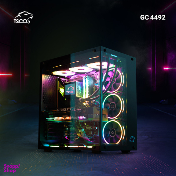 کیس کامپیوتر گیمینگ تسکو مدل GC 4492