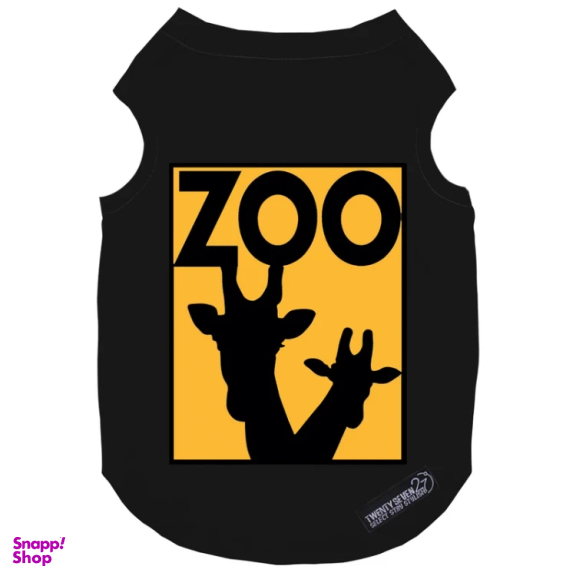 لباس سگ و گربه 27 طرح Zoo Yellow کد MH1599