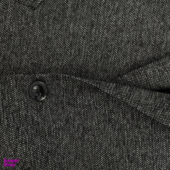 پالتو مردانه مدل سناتور خاویاری رنگ طوسی