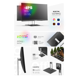 مانیتور مخصوص بازی اسکپتر مدل U279HQ سایز 27 اینچ
