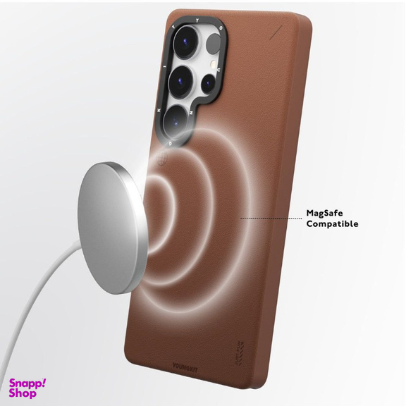 کاور گوشی موبایل یانگ کیت مدل Matte Leather Case مناسب برای سامسونگ Galaxy S25 Ultra