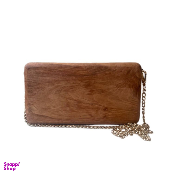 کیف دستی زنانه مدل چوبی کد TK