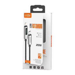 کابل تبدیل USB-C به لایتنینگ آیزن مدل Digital HD EC-11 20W PD Fast Charge طول 1 متر