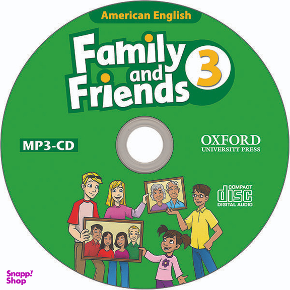 کتاب 3 American English Family and Friends اثر Tamzin Thompson انتشارات جنگل
