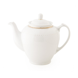 قوری چینی زرین ایران مدل هیئتی 16 سپیدار درجه عالی